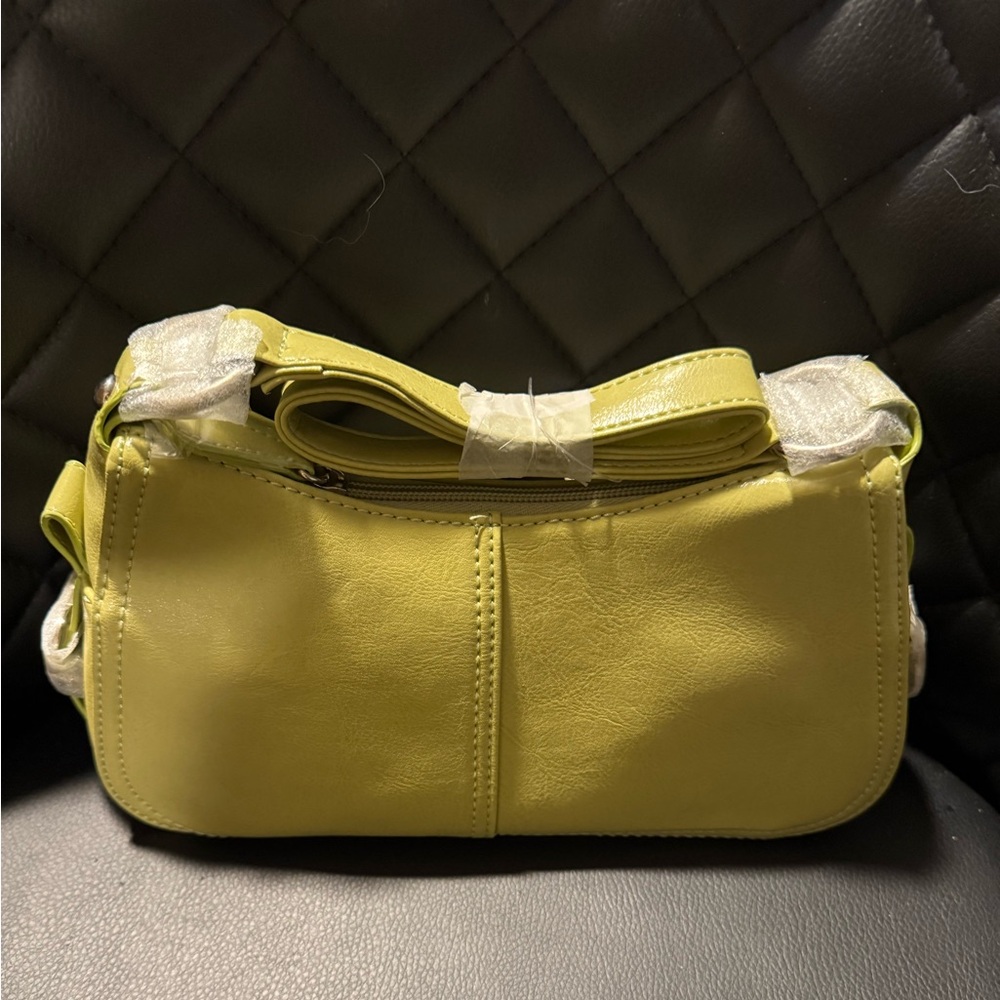 Elegant Lime Shoulder Bag for Women